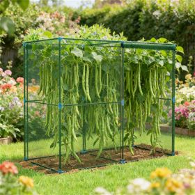 Crop cage, garden cage, green