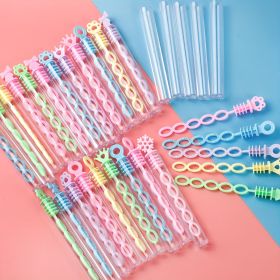 22pcs of Multi-Hole Colored Bubble Sticks for Festive Parties, Empty Bottles Without Liquid Included
