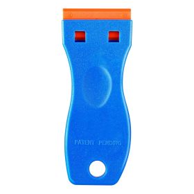 VEVOR Plastic Razor Blade Scraper, 2PCS Scraper Tool, 120PCS Plastic Blades, Cleaning Scraper Remover for Stickers, Decals, Adhesive, Labels